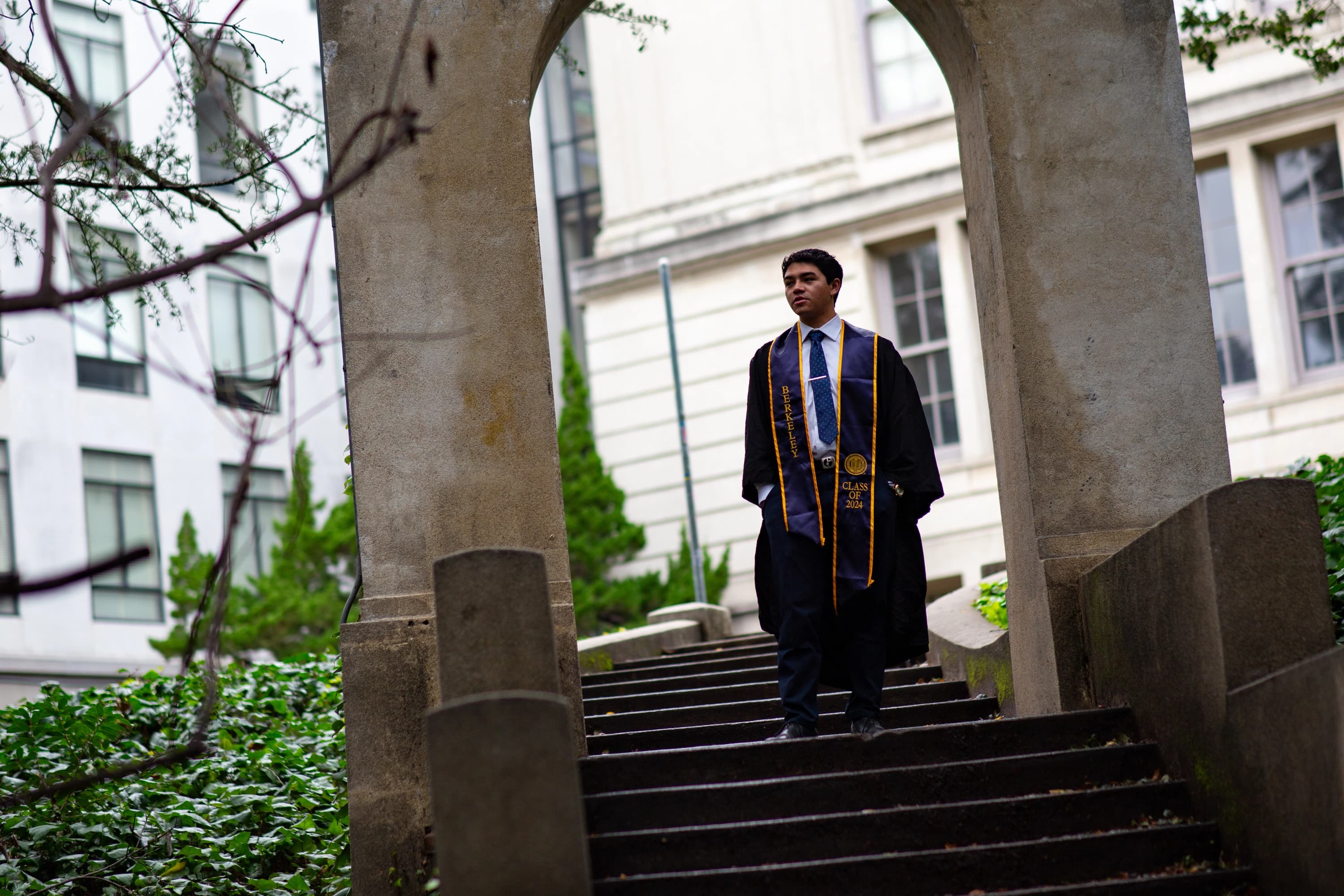 Graduation photos from a recent Berkley graduate